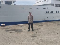 Polsek KPN Amankan Keberangkatan KM Adithya di Pelabuhan Nusantara, 356 Penumpang Tujuan Samarinda