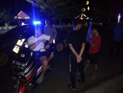 Patroli Blue Light Polsek Ujung Cipta Kondisi, Pantau Situasi di Sejumlah Area