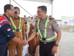 Kapolres Barru Hadiri Ground Breaking Pembangunan Sekolah Rakyat