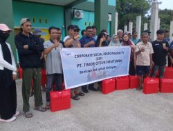PT.TOM Barru  Bantu Puluhan Nelayan Tradisional