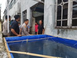 Polsek KPN Polres Parepare Pelopori Ketahanan Pangan Hewani Lewat Budidaya Ikan Nila