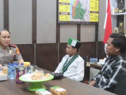 Jumat Curhat, Kapolres Parepare Dukung Kegiatan HMI