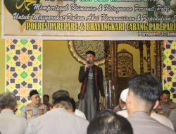 Isra Mi’raj 1447 H, Polres Parepare Jadikan Momentum Penguatan Moral Personel