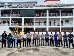 Kapolres Parepare Kunjungi Pelabuhan Nusantara, Pantau Arus Pasca Libur Nataru