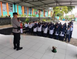 Sat Binmas Polres Parepare Beri Edukasi Narkoba dan Lalu Lintas di MTsN