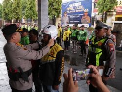 Sat Lantas Parepare Kukuhkan Ojol sebagai Mitra Pelopor Tertib Lalu Lintas