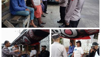 Dukung Operasi Keselamatan Pallawa 2026, Personil Sat Binmas Lakukan Edukasi Dialogis