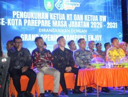 Waka Polres Parepare Hadiri Pengukuhan RT/RW Sekota, Kampung Enjoy Mulai Dibuka