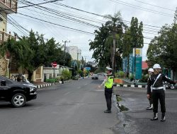Pelayanan Pagi Jelang Ramadhan, Sat Lantas Parepare Jaga Keselamatan Pengguna Jalan