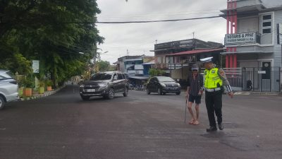 Sat Lantas Parepare Hadir di Jalan Jelang Ramadhan, Arus Lalin Dijaga