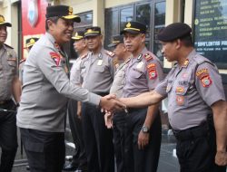 Perjalanan ke Pinrang, Kapolda Sulsel Singgah Menyapa Polres Polres Parepare