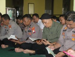 Ramadhan, Polres Parepare Rutin Gelar Yasinan untuk Penguatan Mental Personel