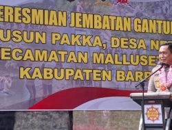 Kapolda Sulsel Resmikan Jembatan Geniung Pratidina