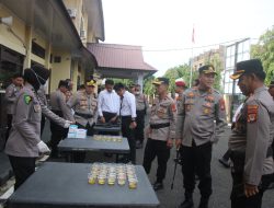 Tindak Lanjut Instruksi Kapolri, Polres Parepare Sidak Senpi